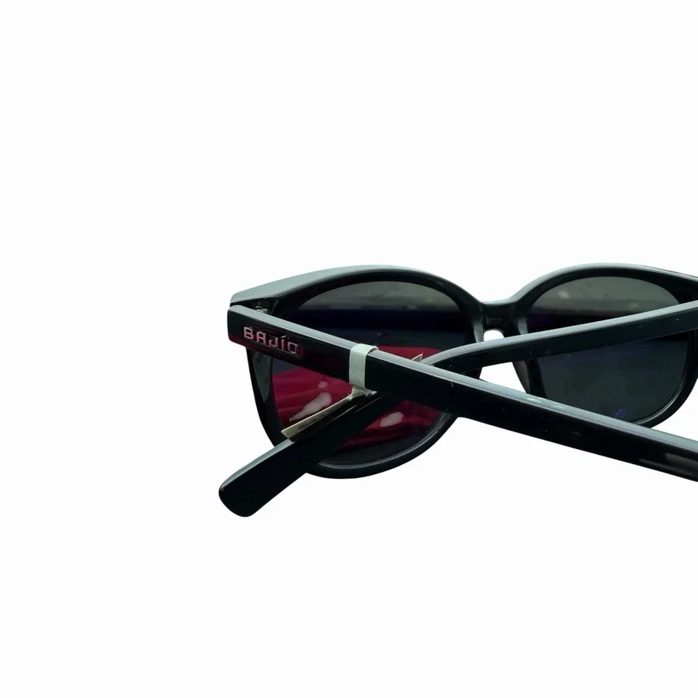 Bajio Black Gloss Casuarina Sunglasses New Without Case